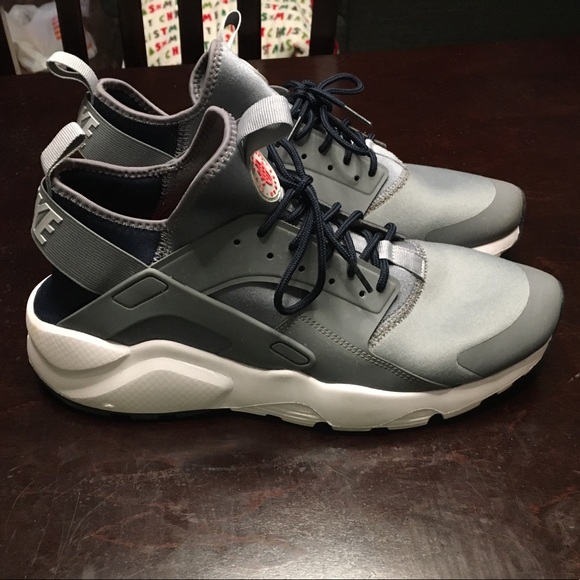 Nike Shoes Nike Air Huarache Run Ultra Grey Obsidian Poshmark Nike Shoes Nike Air Huarache Run Ultra Grey Obsidian Poshmark